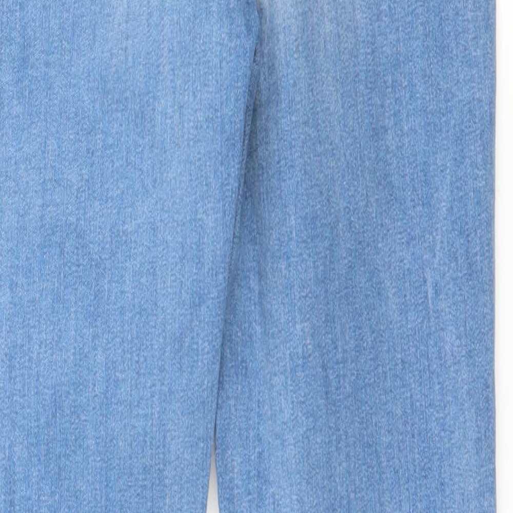 Denim & Co. Womens Blue  Denim Skinny Jeans Size 10 L28 in