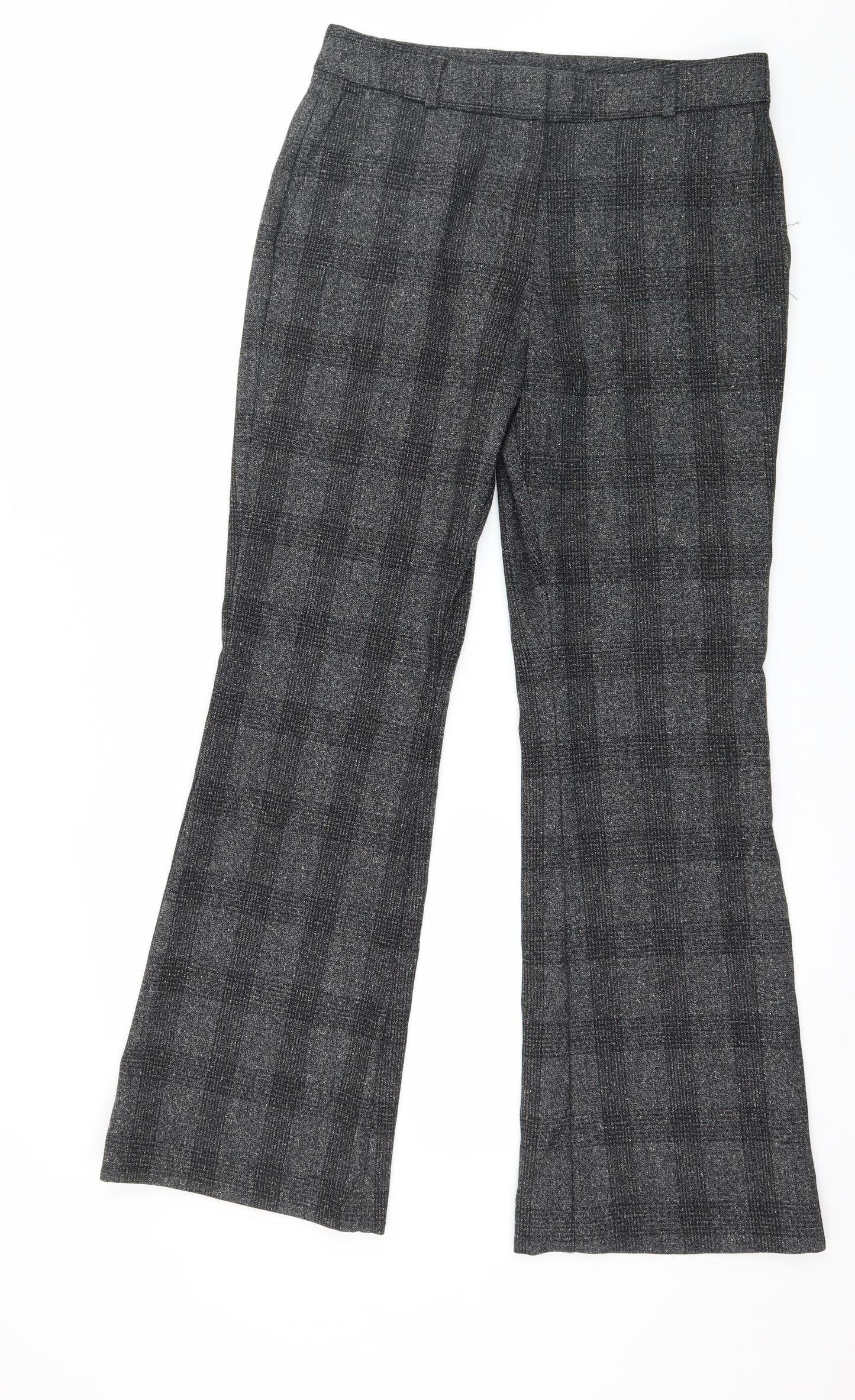 Marks and Spencer Womens Grey   Trousers  Size 10 L29 in