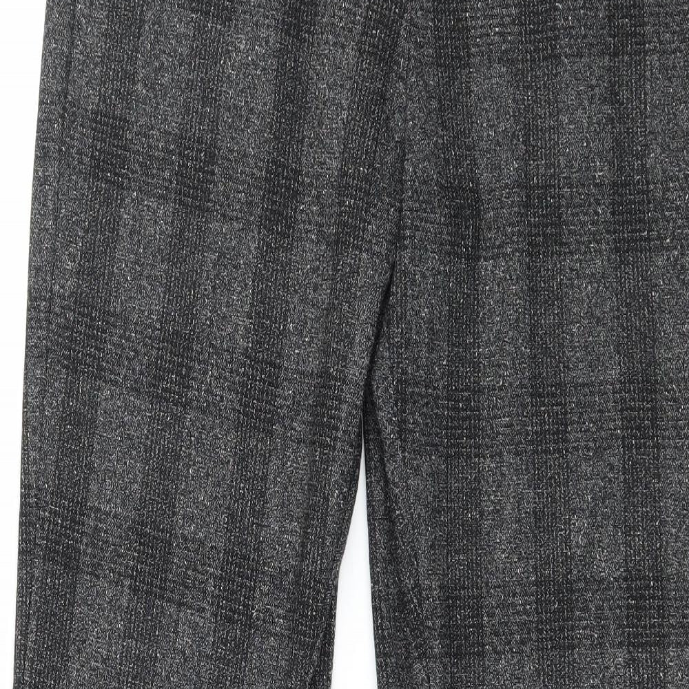 Marks and Spencer Womens Grey   Trousers  Size 10 L29 in