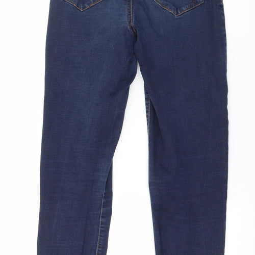 Denim & Co. Womens Blue  Denim Skinny Jeans Size 8 L27 in