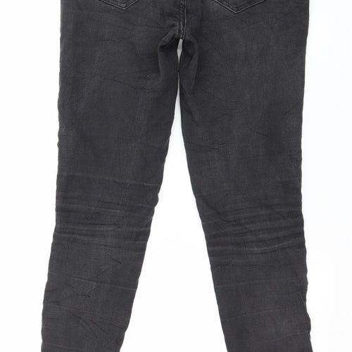 Diverse Womens Black  Denim Skinny Jeans Size 8 L28 in