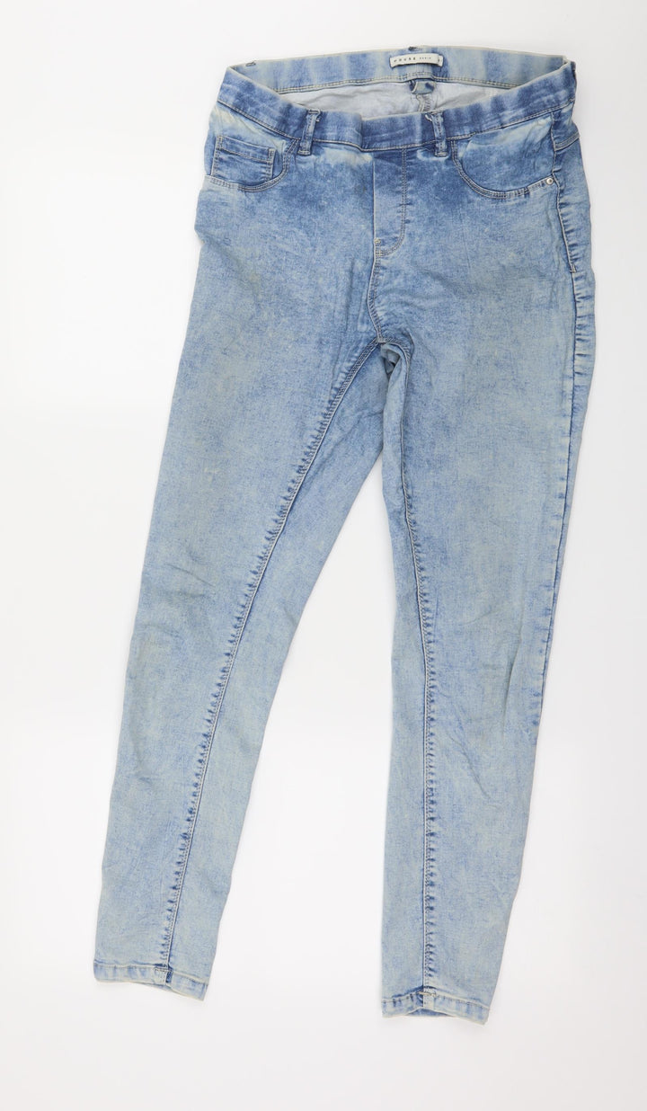 House Womens Blue Denim Jegging Jeans Size 10 L28 in