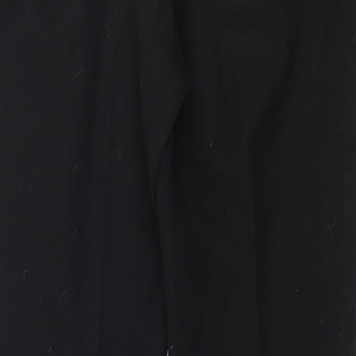 Papaya Womens Black   Trousers  Size 8 L28 in