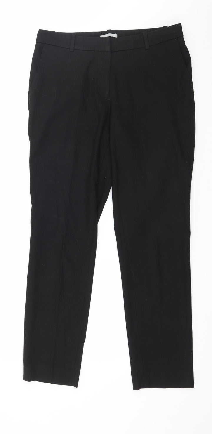 H&M Womens Black   Trousers  Size 30 in L28 in