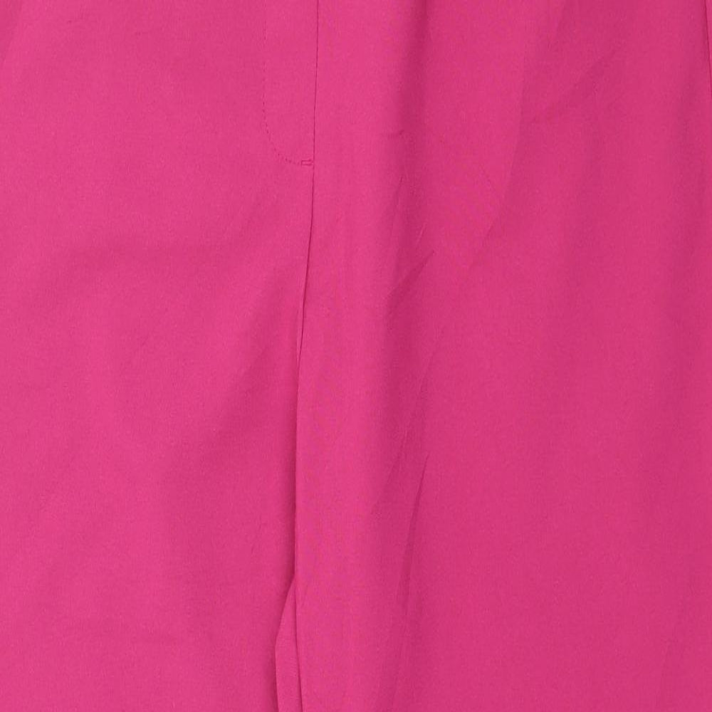 Remix Womens Pink   Trousers  Size 16 L28 in - Butterfly