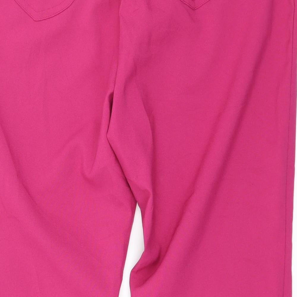 Remix Womens Pink   Trousers  Size 16 L28 in - Butterfly