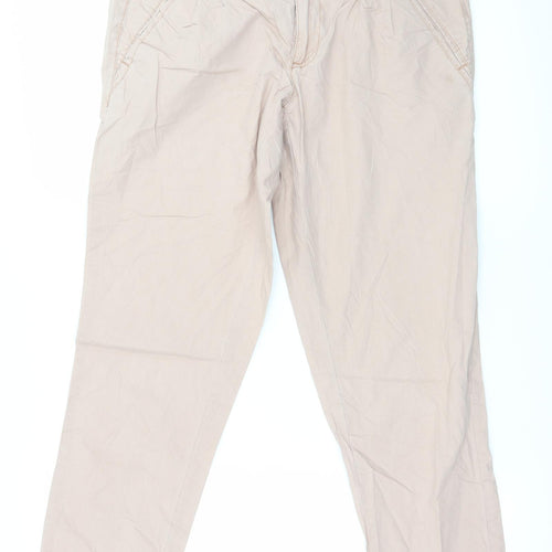 Espirit Womens Pink   Trousers  Size 10 L27 in