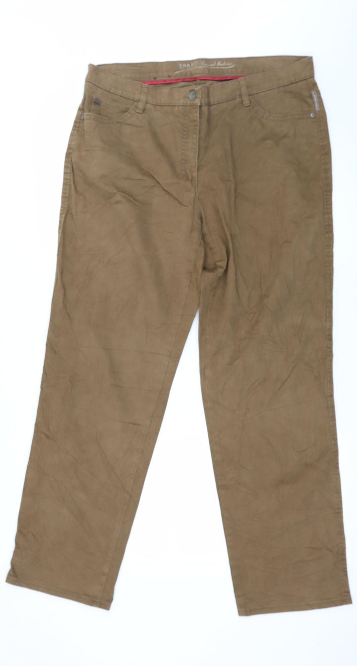 BRAX Womens Brown Trousers Size 36 in L31 in