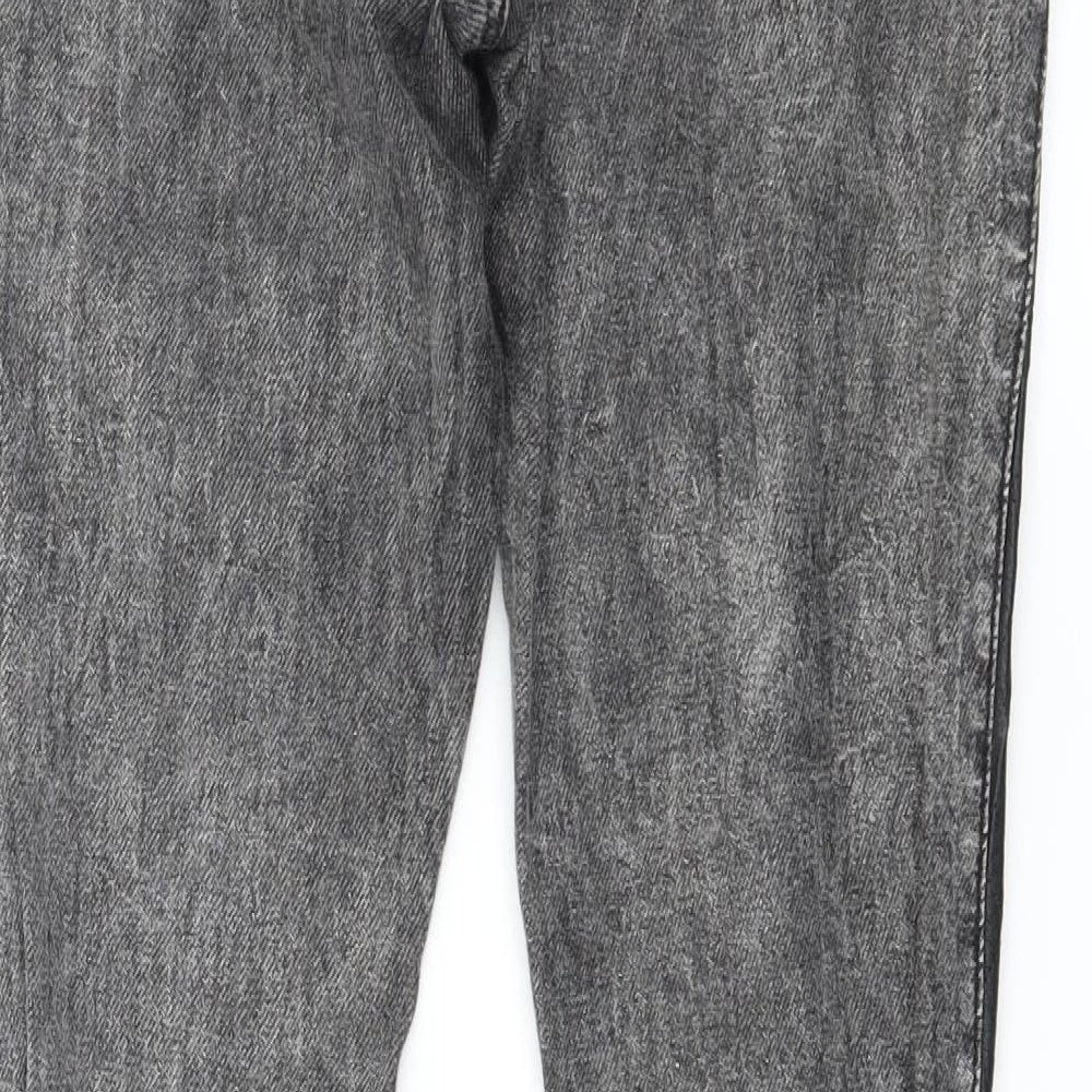 Blind Date Womens Grey  Denim Skinny Jeans Size S L29 in