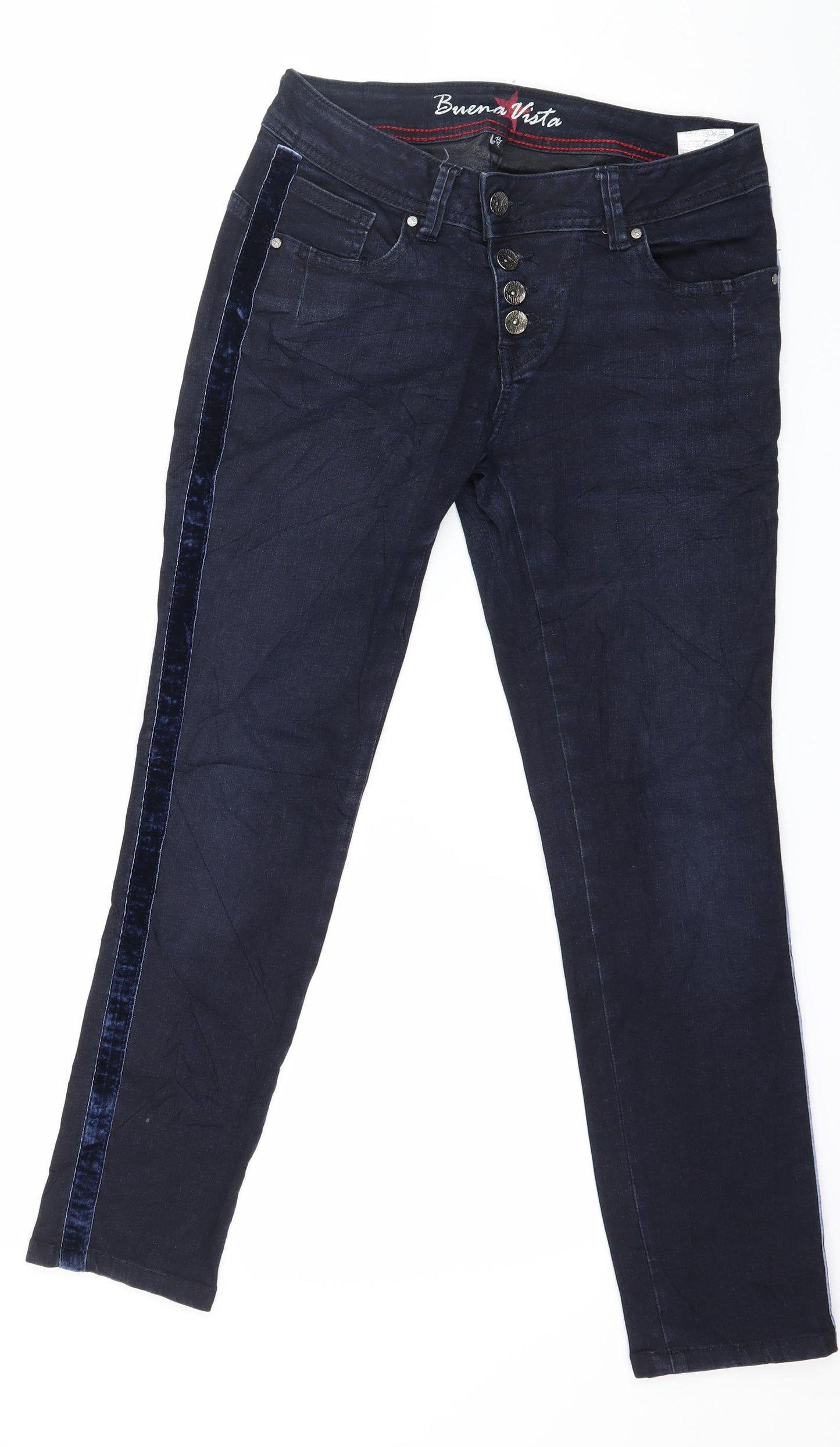 Buen Womens Blue  Denim Skinny Jeans Size XS L27 in