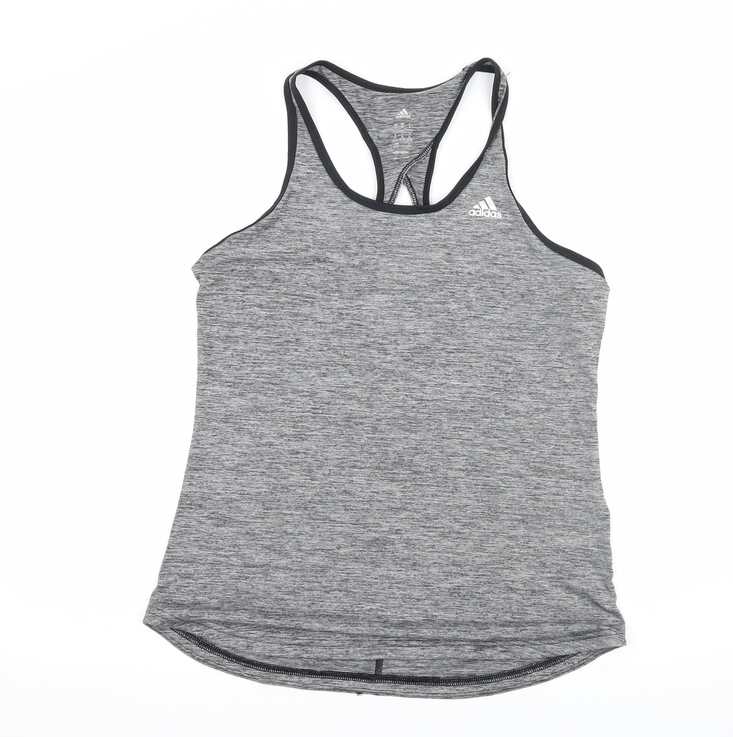 adidas Womens Grey  Jersey Basic Tank Size 12