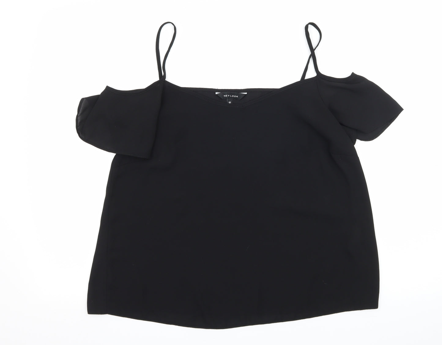 New Look Womens Black   Camisole Tank Size 12