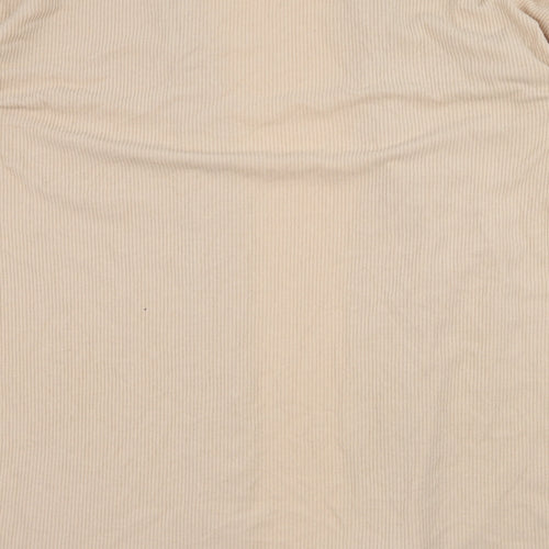 Topshop Womens Pink  Jersey Cardigan Jumper Size M  - Ribbed