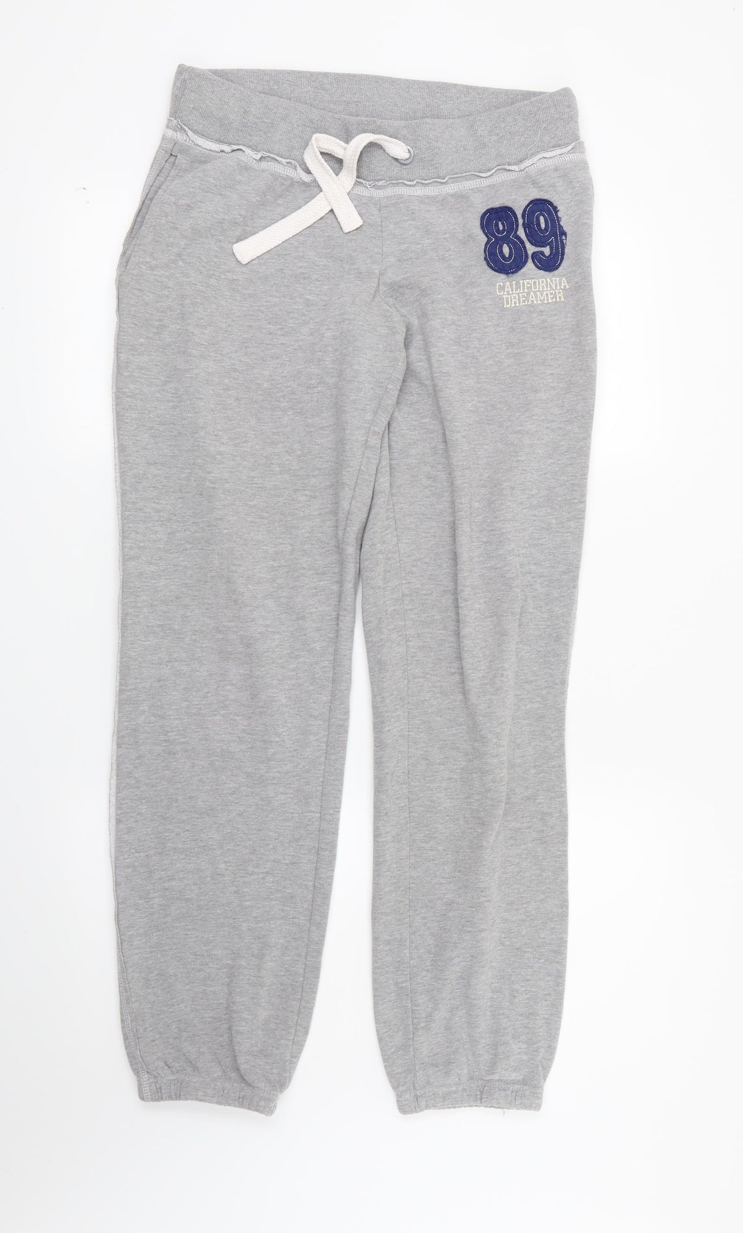 George Womens Grey   Sweatpants Trousers Size 12 L30 in