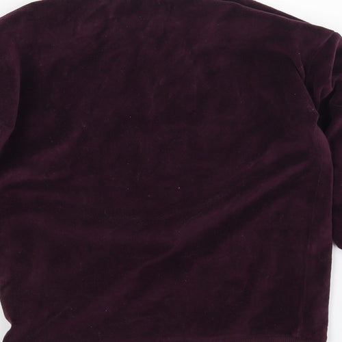 NEXT Girls Purple   Pullover Sweatshirt Size 6 Years  - Robot