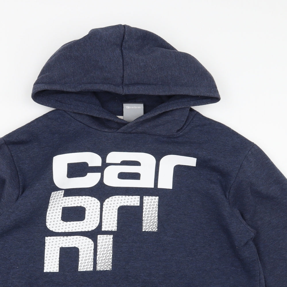 Carbrini Boys Blue   Pullover Hoodie Size 13-14 Years