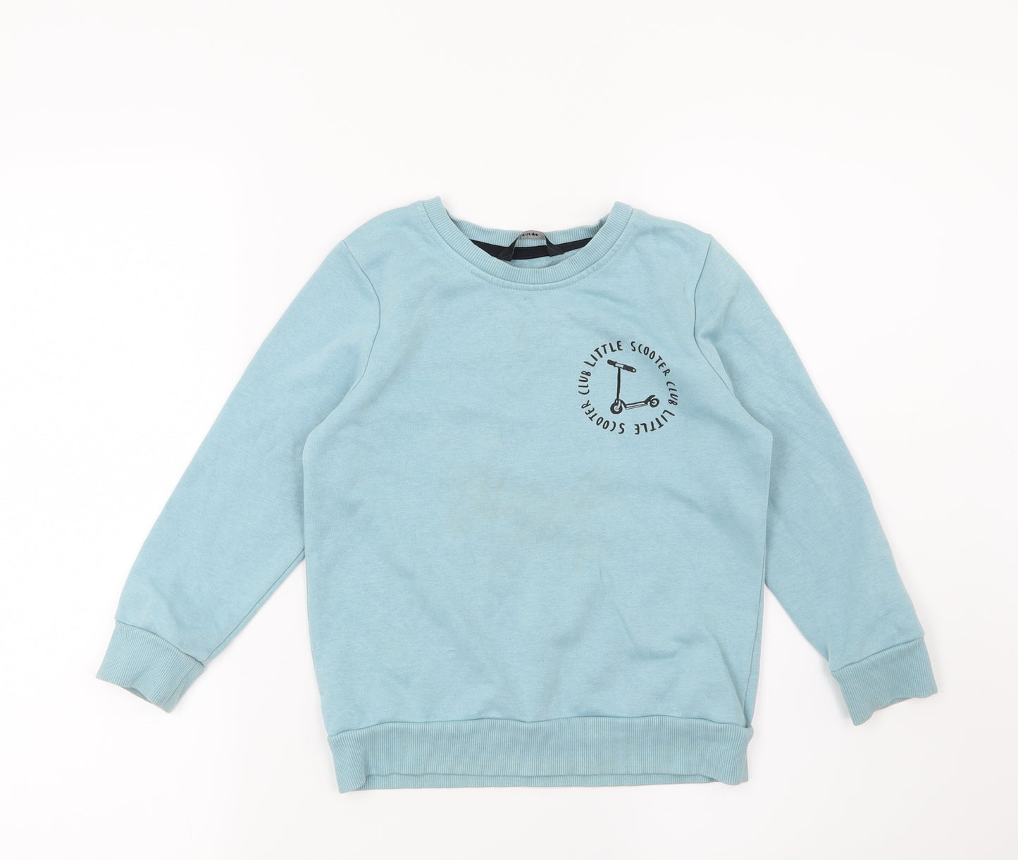 George Boys Blue   Pullover Sweatshirt Size 5-6 Years  - Little scooter club