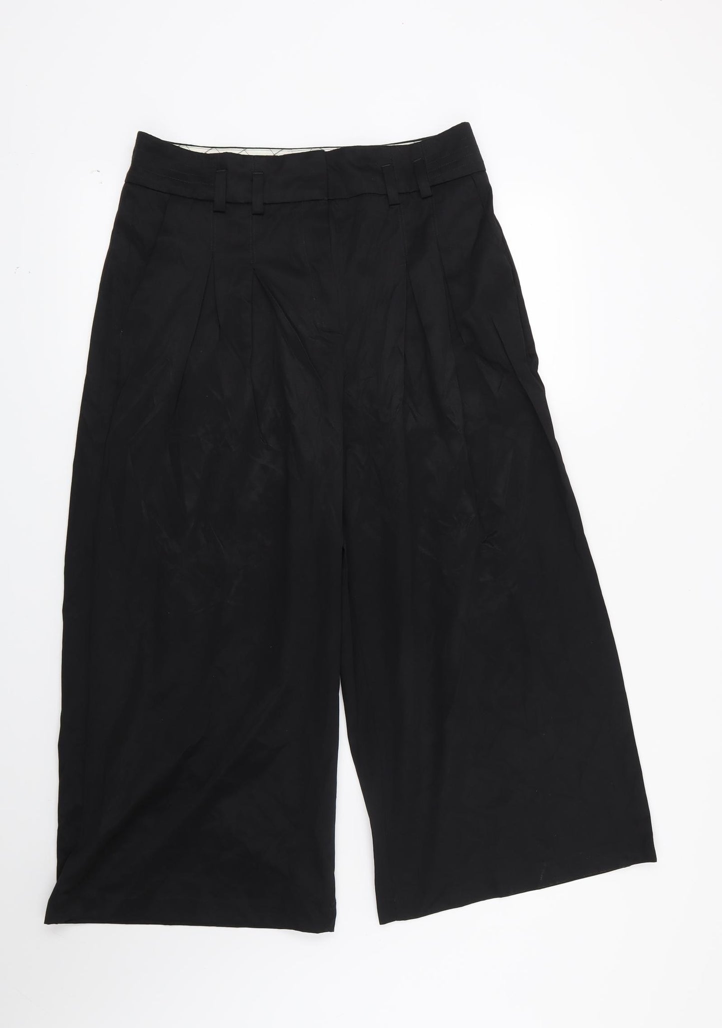 Marks and Spencer Womens Black   Trousers  Size 12 L24 in