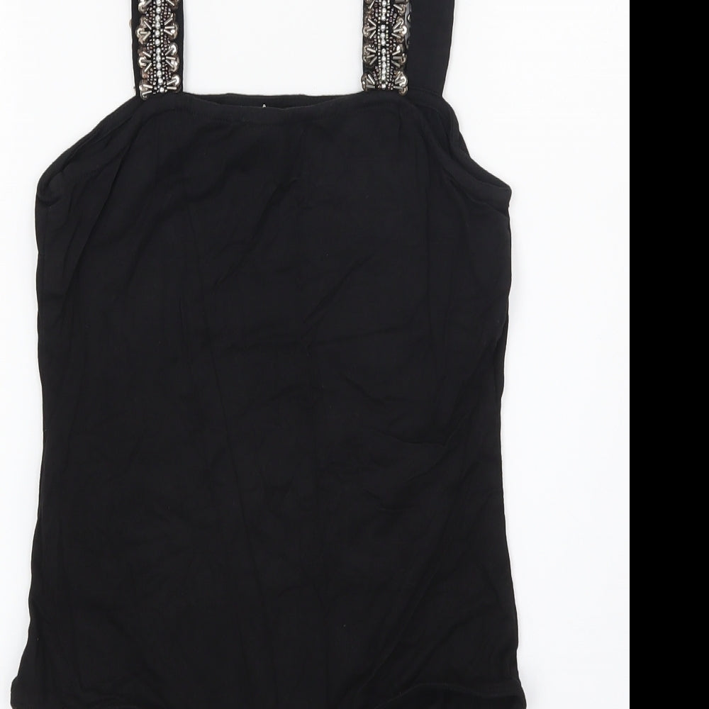 ASOS Womens Black   Basic Blouse Size 8