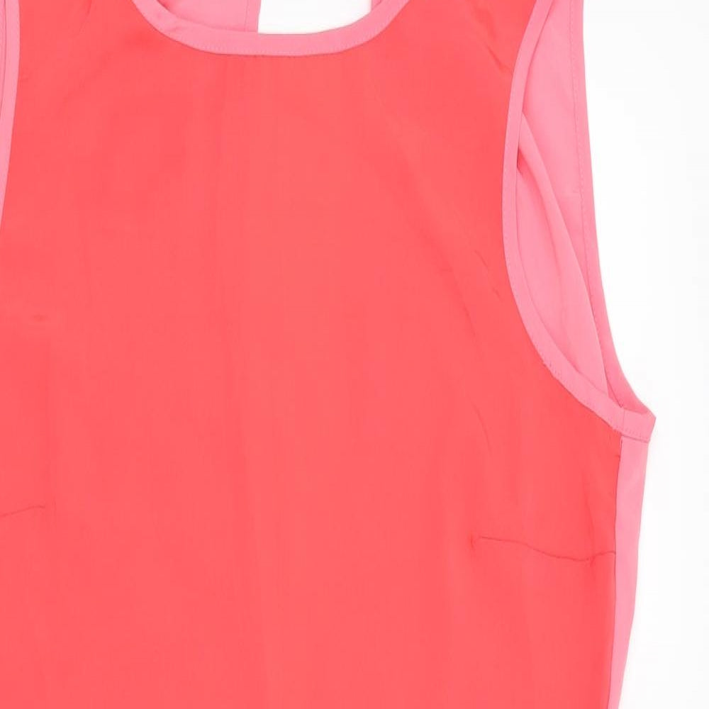 VERO MODA Womens Pink   Shift  Size 10
