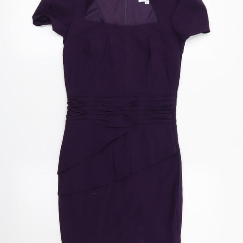Lipstick Womens Purple   Shift  Size 8