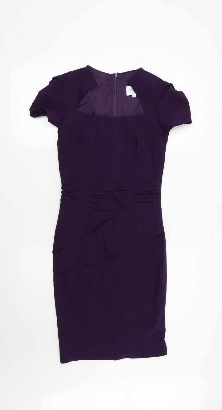 Lipstick Womens Purple   Shift  Size 8