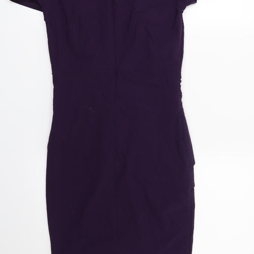 Lipstick Womens Purple   Shift  Size 8