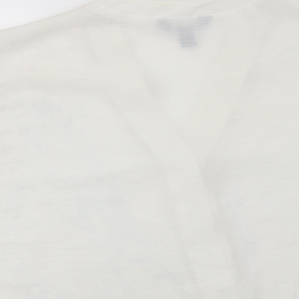 New Look Womens White   Basic Blouse Size 16