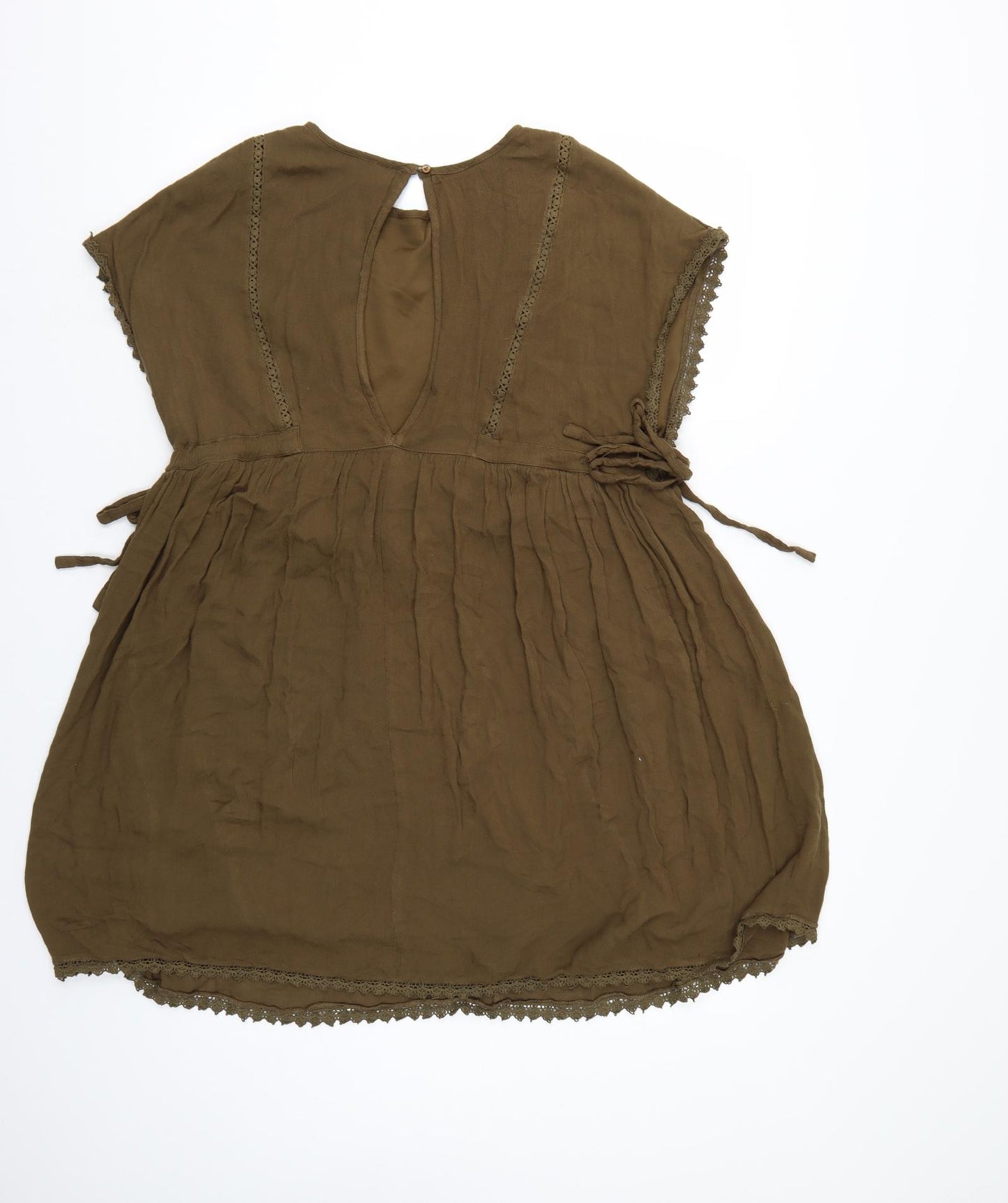 River Island Womens Green   Tank Dress  Size 10