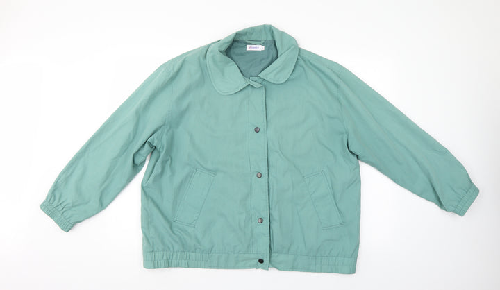 Damart Womens Green Jacket Size 20