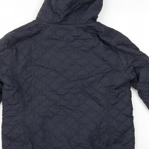 UNI QLO Womens Blue   Quilted Jacket