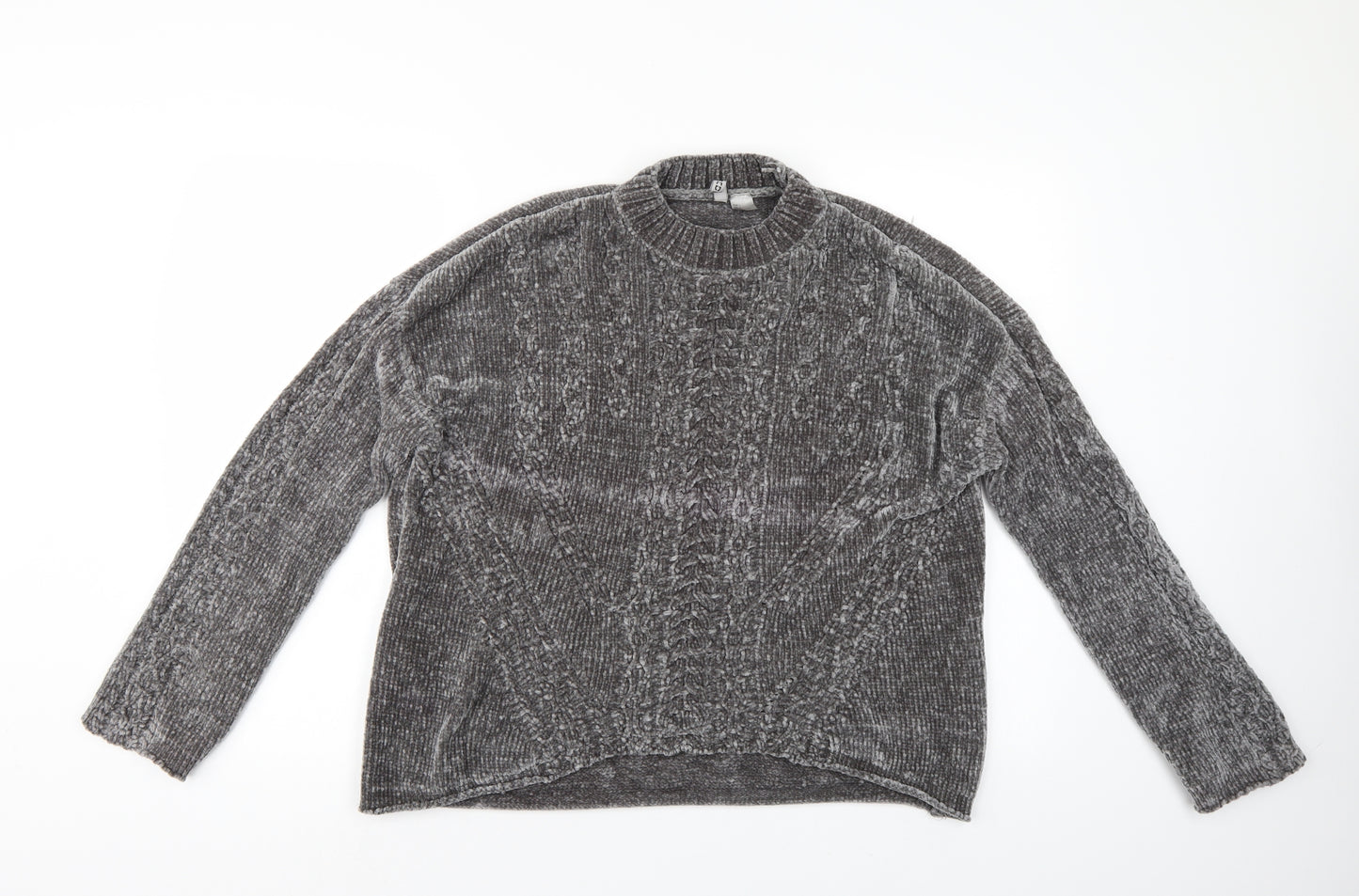 Divided Womens Grey   Pullover Jumper Size L