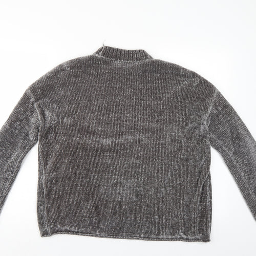 Divided Womens Grey   Pullover Jumper Size L