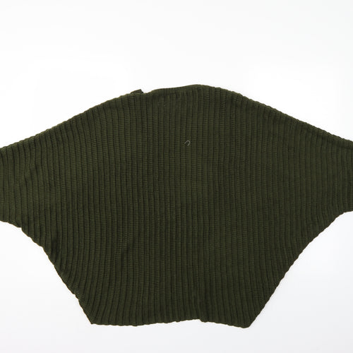 SheIn Womens Green   Pullover Jumper Size S  - Batwing