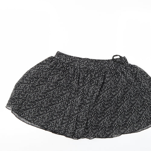 Atmosphere Womens Black Striped  Flare Skirt Size 8