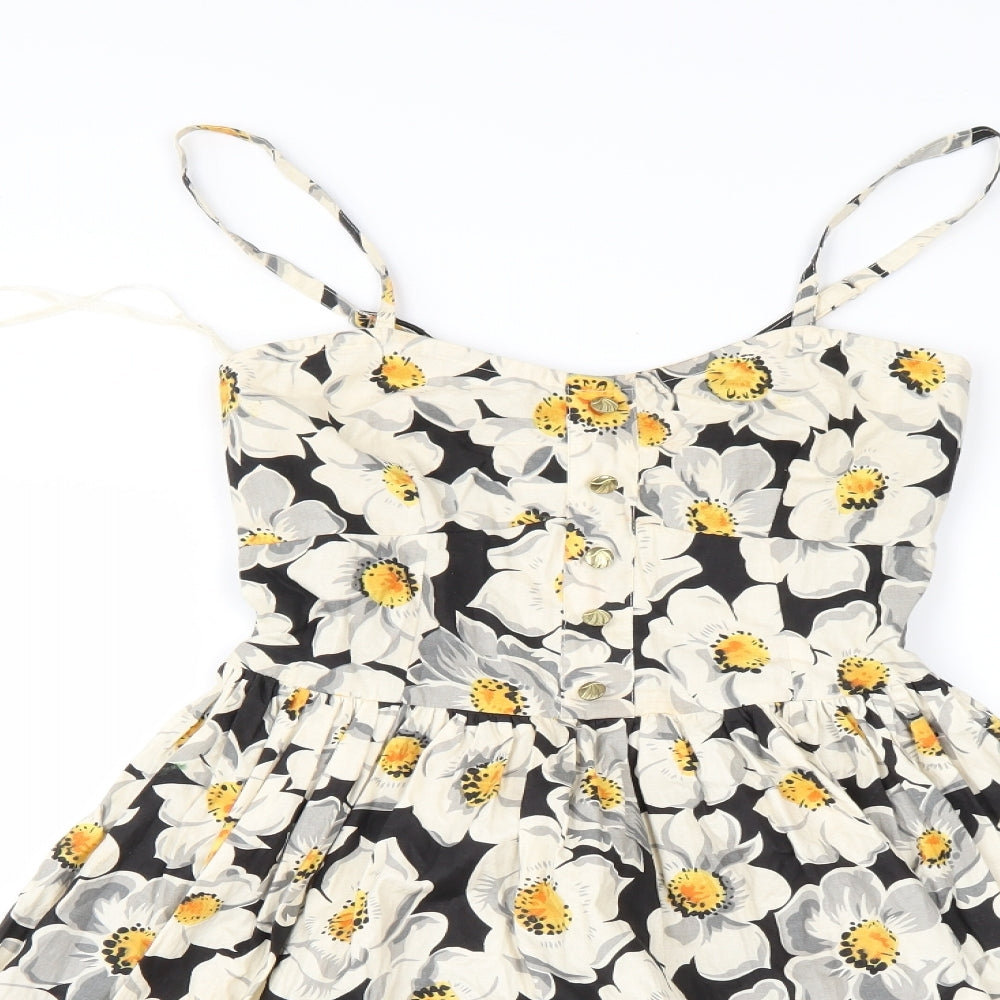 Atmosphere Womens Multicoloured Floral  Tank Dress  Size 8
