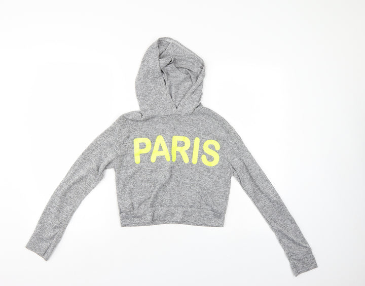 Preworn Womens Grey   Pullover Hoodie Size S