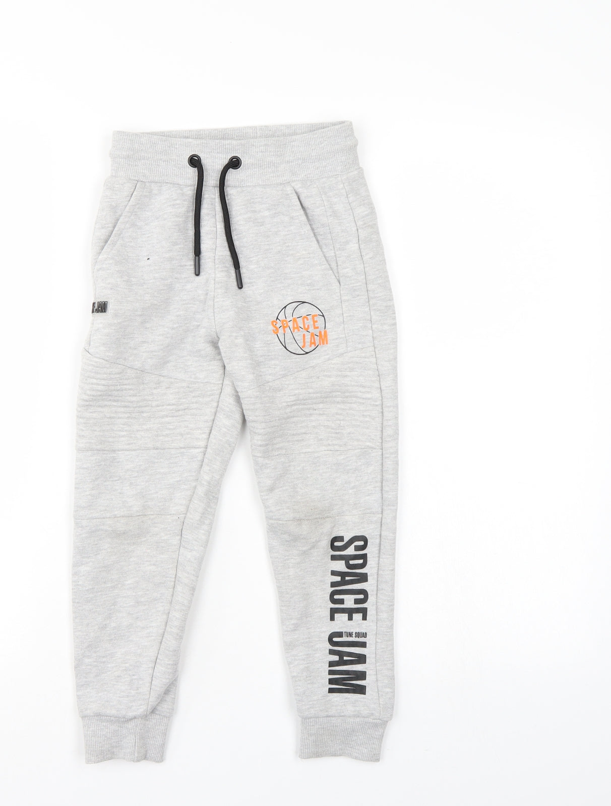 Space Jam Boys Grey   Sweatpants Trousers Size 5-6 Years