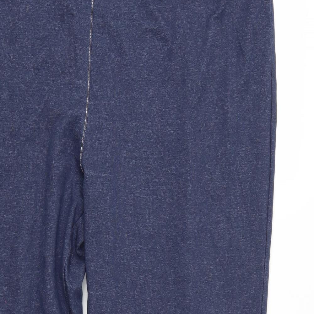 George Womens Blue   Jegging Leggings Size 22 L28 in