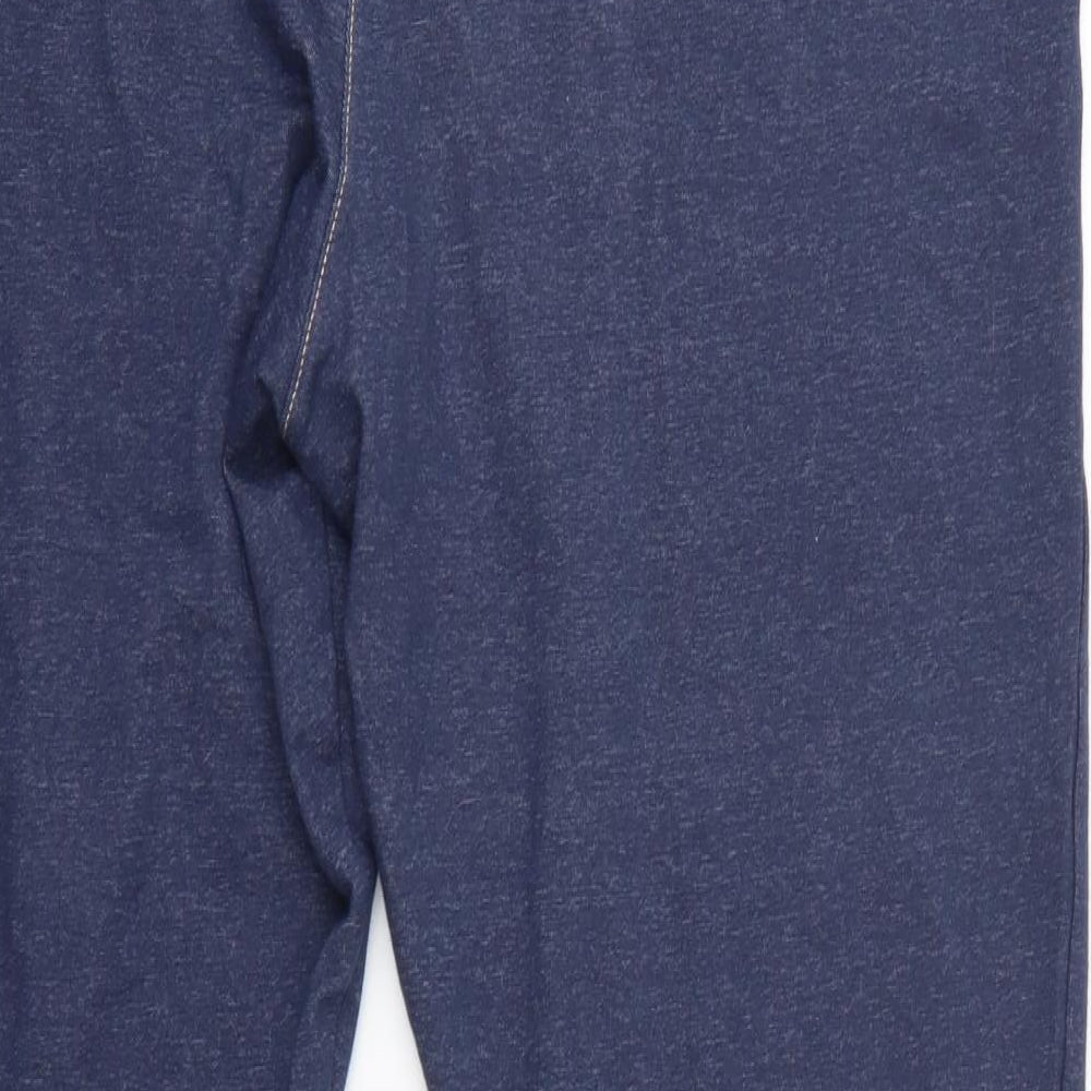 George Womens Blue   Jegging Leggings Size 22 L28 in