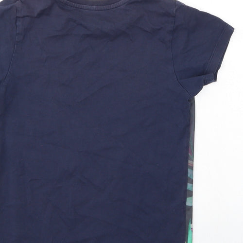 Boys Boys Multicoloured Floral  Basic T-Shirt Size 10 Years