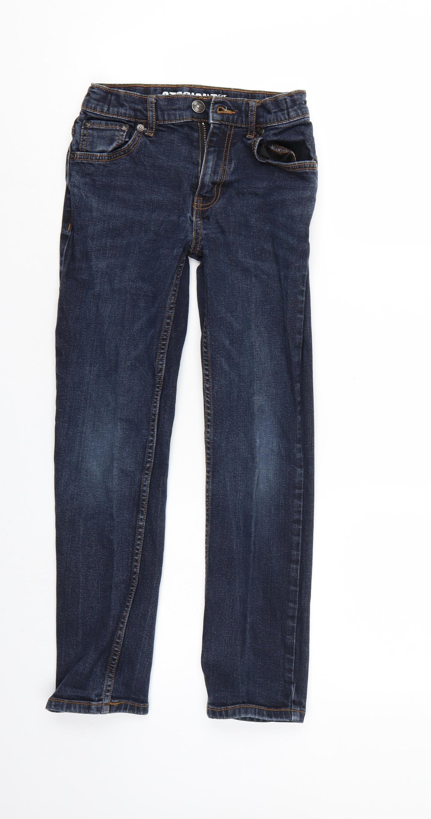 TU Girls Blue  Denim Straight Jeans Size 9 Years
