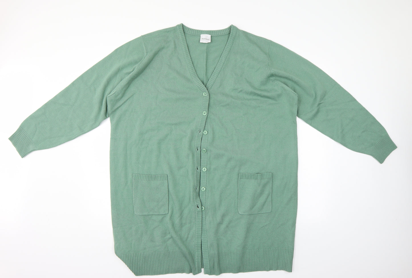 Wardrobe Womens Green   Cardigan Jumper Size 26
