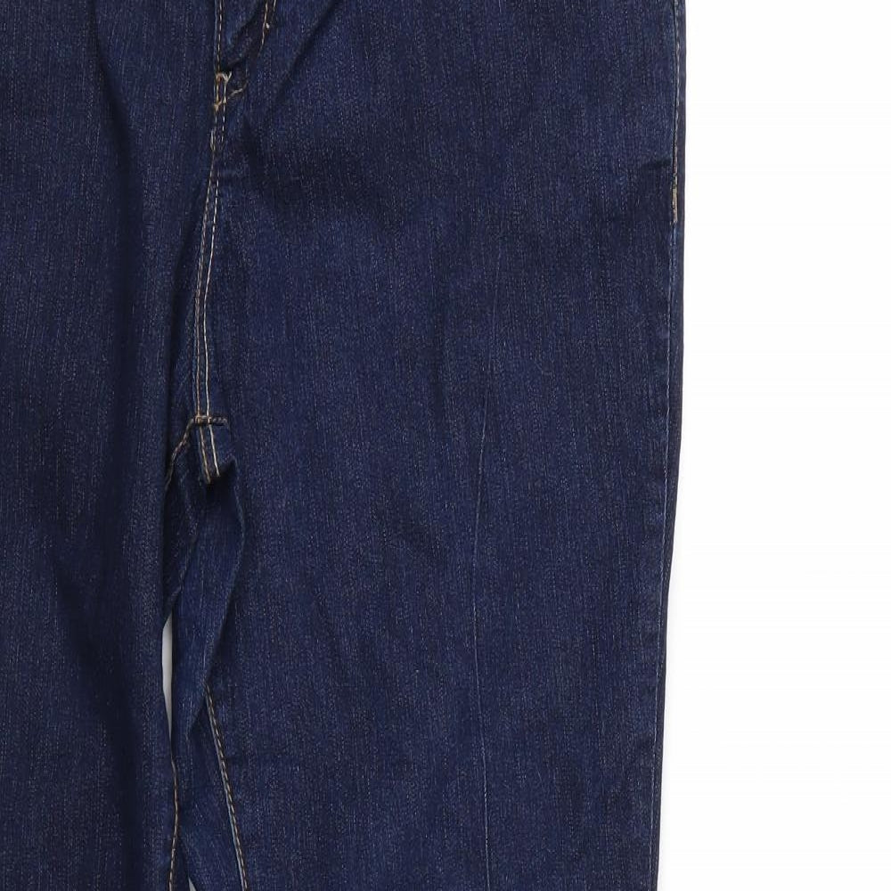 DP Denim Womens Blue  Denim Bootcut Jeans Size 16 L30 in