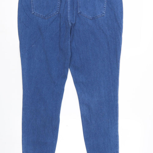 Jersey Womens Blue   Jegging Leggings Size 16 L28 in - denim look