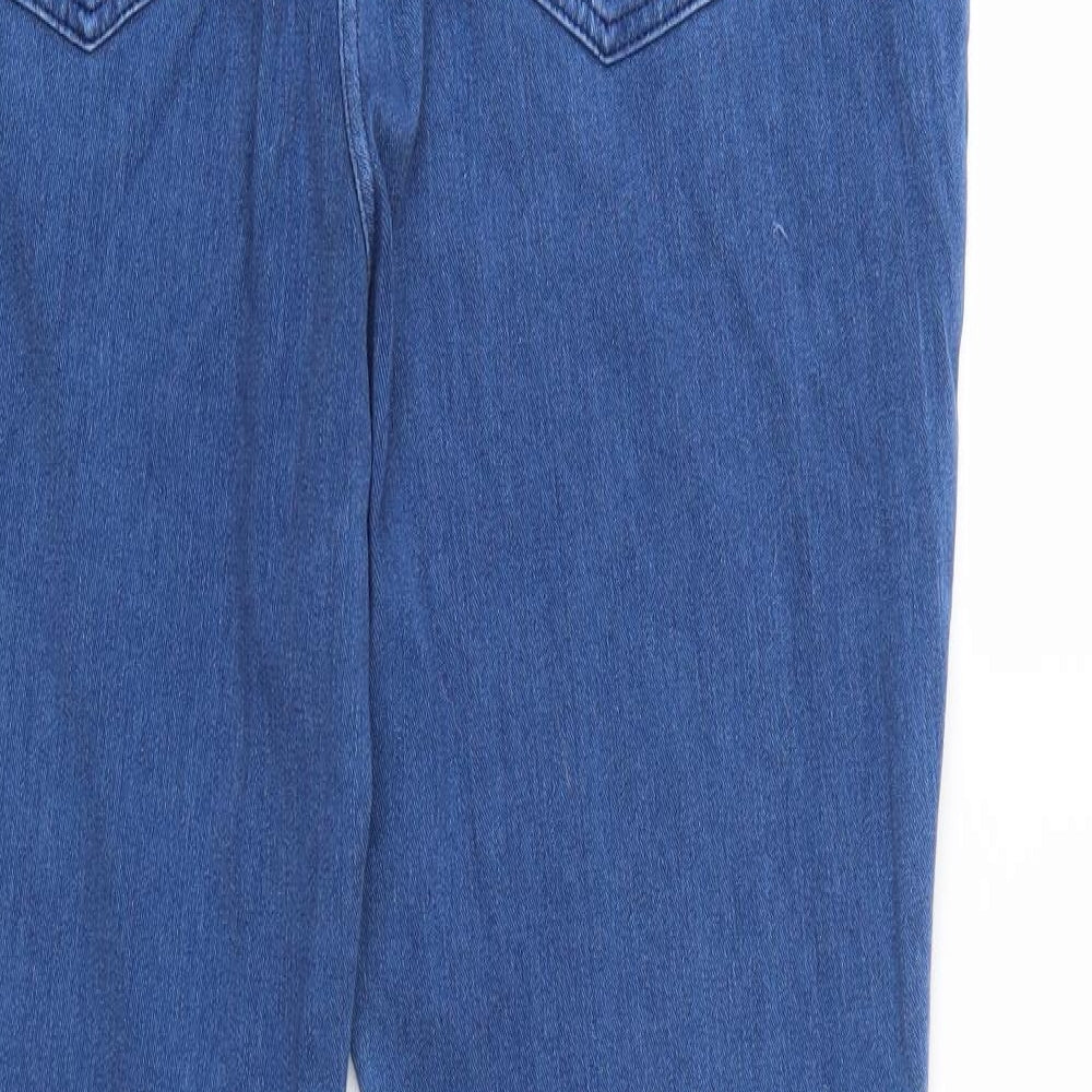 Jersey Womens Blue   Jegging Leggings Size 16 L28 in - denim look