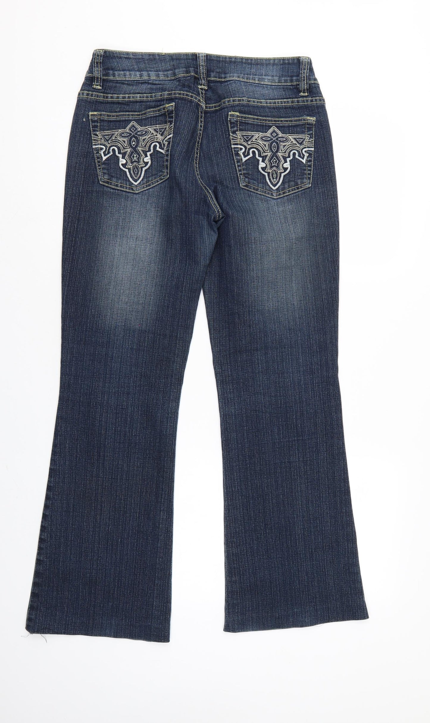 Adore Womens Blue  Denim Bootcut Jeans Size 14 L28 in
