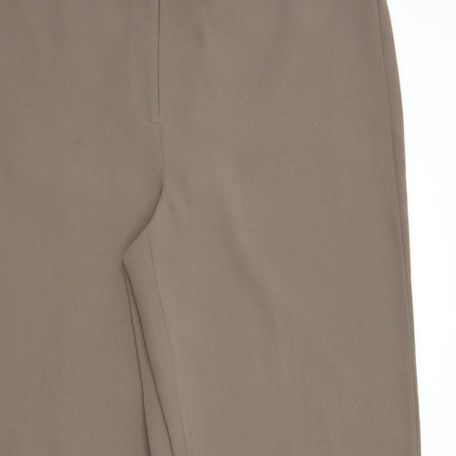 Papaya Womens Brown   Trousers  Size 18 L30 in