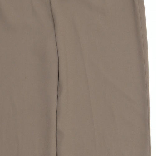 Papaya Womens Brown   Trousers  Size 18 L30 in