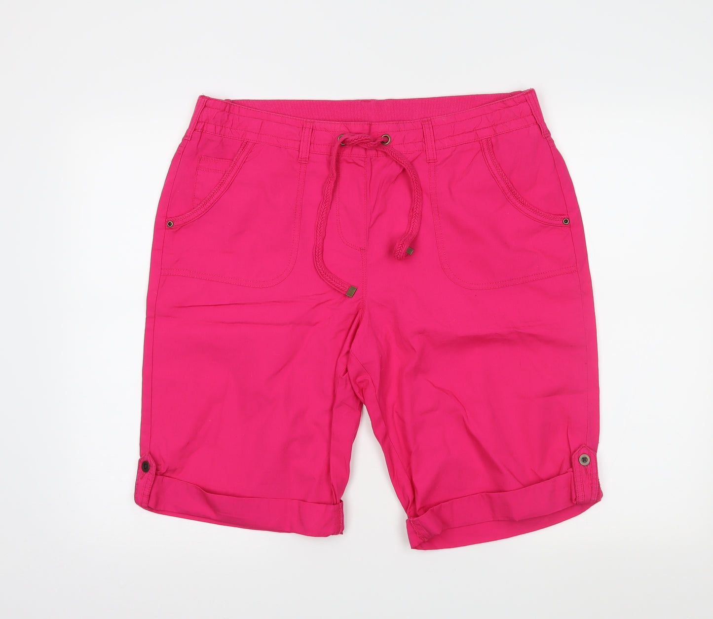 George Womens Pink   Chino Shorts Size 16